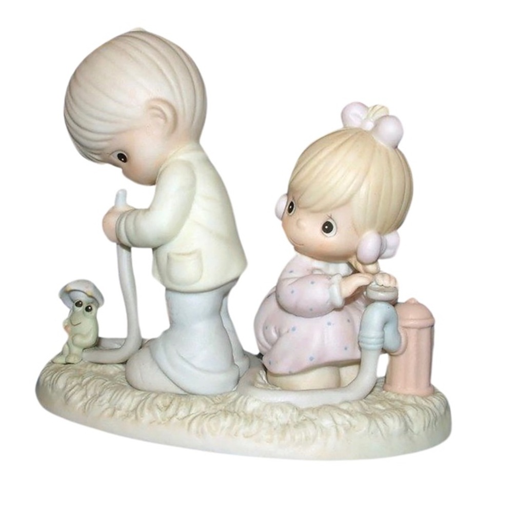 Precious moments there shall be showers of blessings